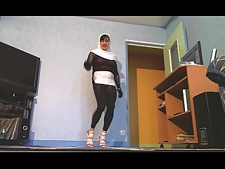 bunda puma vestir suculento Milf nylon calcinhas